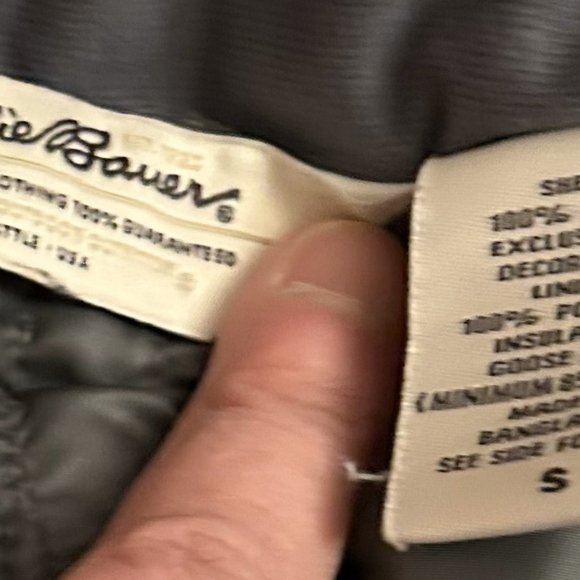 Eddie Bauer Women's Sleeveless Kelly-Green Goose Down Vest Small - Picture 4 of 5